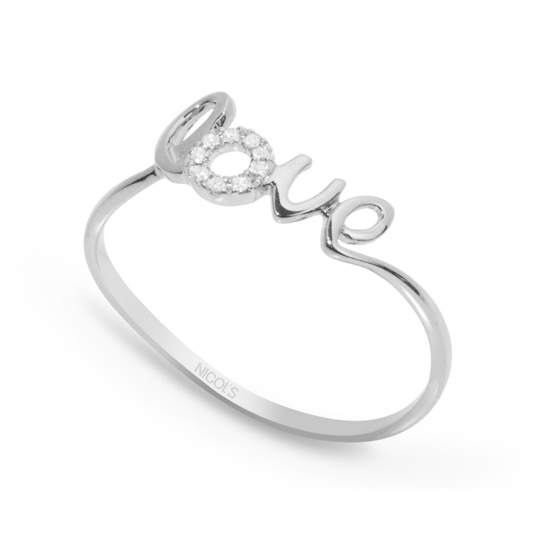 Love Mini Details Goldring - Brillant
