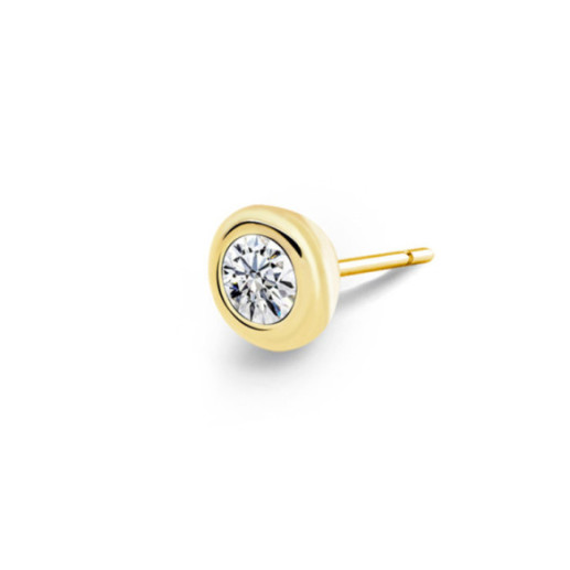 Piercing Diamond Dormilona Chaton - Piercings de Oro