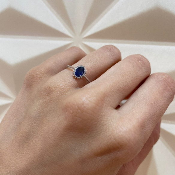 Sapphire Diamond Ring Candy - Sapphire rings