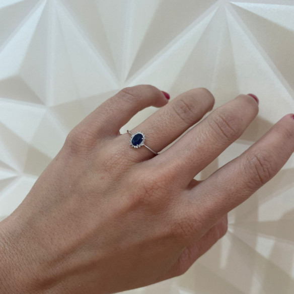 Sapphire Diamond Ring Candy - Sapphire rings