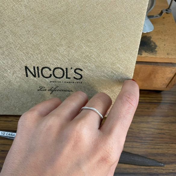 Anillo Diamantes Mix & Match - Talla Brillante