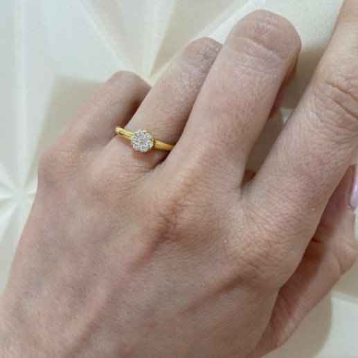 Passion-Diamantring 0,23 Gelbgold - RINGE 2