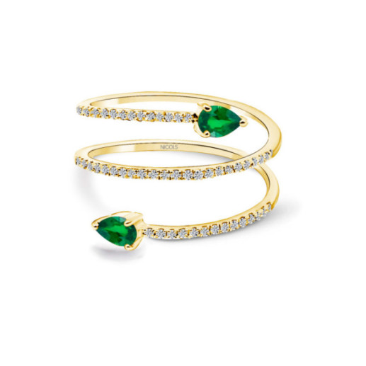 Spiralringe Diamantringe - aktuelle designs
