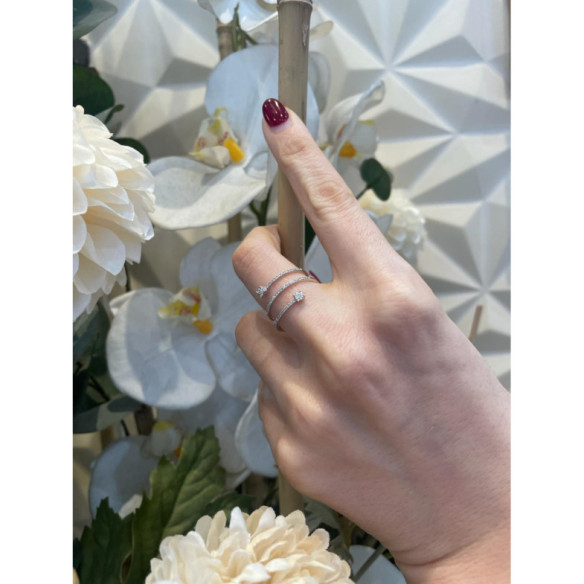 Anillo Diamantes Spiral Rings - diseños modernos