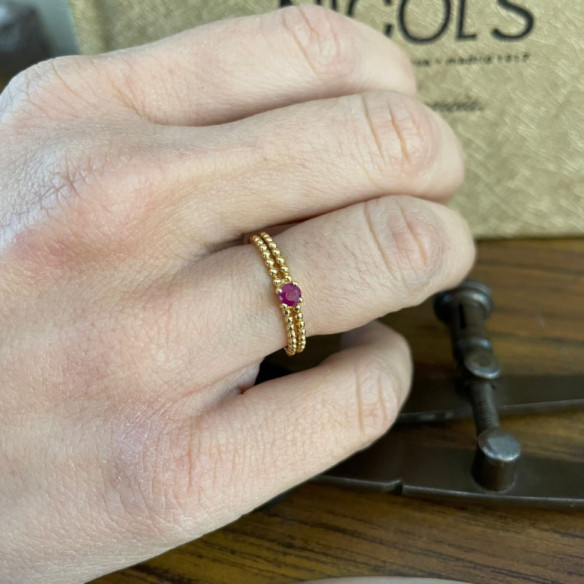 Ruby Ring LONE BOLITAS - Promise Rings