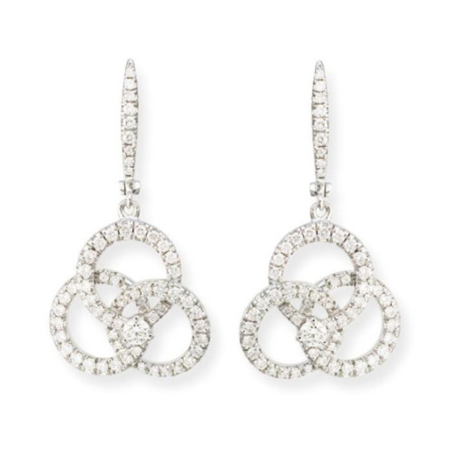 Pendientes Diamantes Circulos Essentials - Boucles d'oreilles mariées