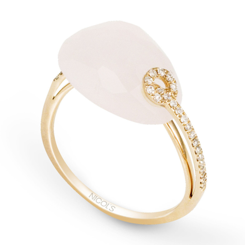 Anillo Candy Stones - Anillos Oro Rosa