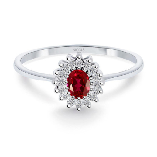 Ring Rubi OVAL DETAIL - Ruby Rings