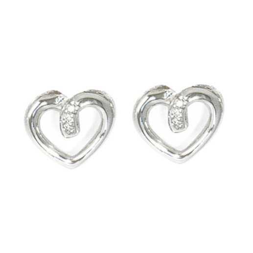 Ohrringe Corazon Königin der Herzen - Diamantohrringe
