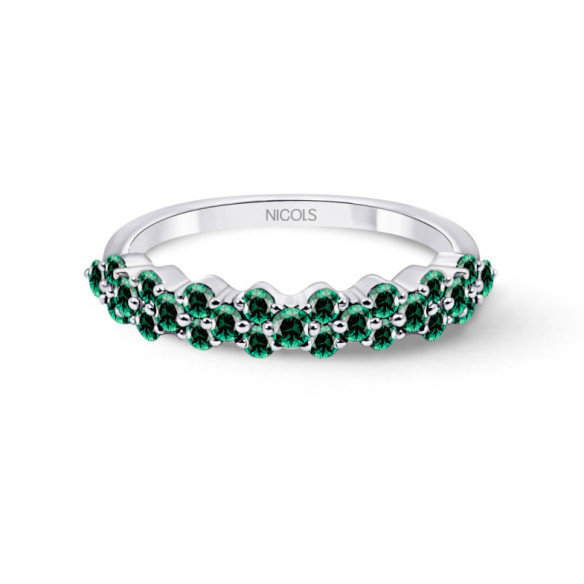 Anillo Emeraldas Honey - Bagues d'émeraude
