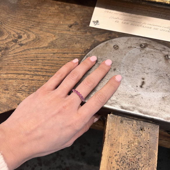 Rubis Honey Ring - Ruby Rings