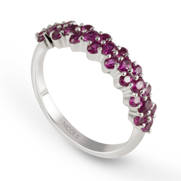 Rubis Honey Ring - Ruby Rings