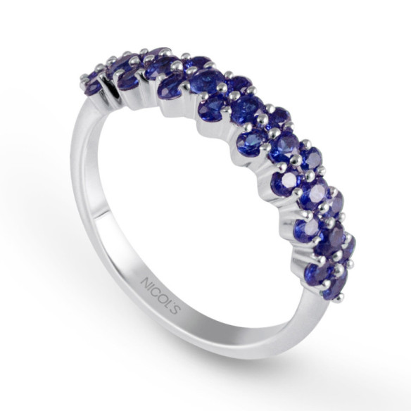 Honey Sapphire Ring - Sapphire rings