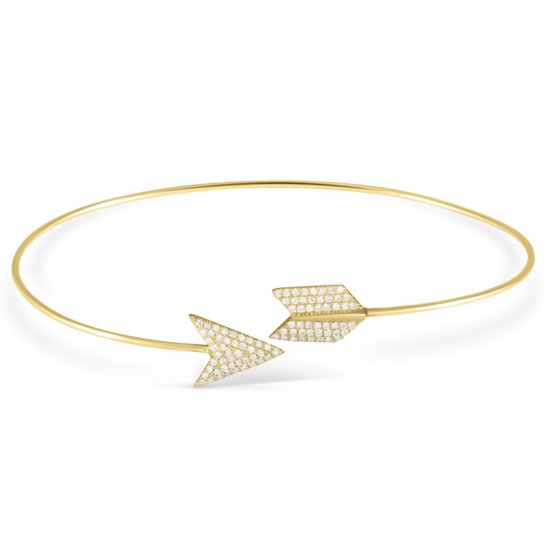 Pulsera Arrows - Brazaletes de Oro