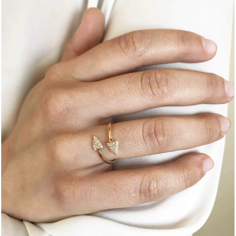 Anello delle frecce - Anelli di diamanti