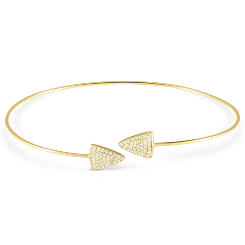 Pulsera Arrows - Brazaletes de Oro