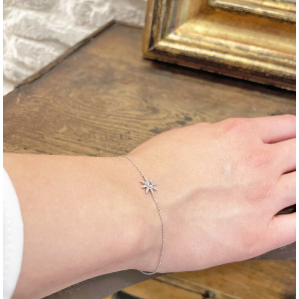 Pulsera Oro Estrella Little Details - Pulseras de Diamantes