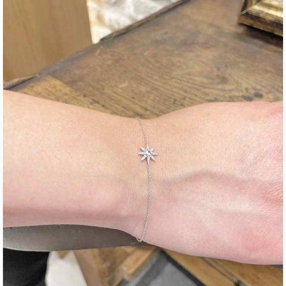 Pulsera Oro Estrella Little Details - Pulseras de Diamantes