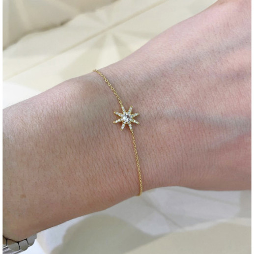 Pulsera Oro Estrella Little Details - PULSERAS 2