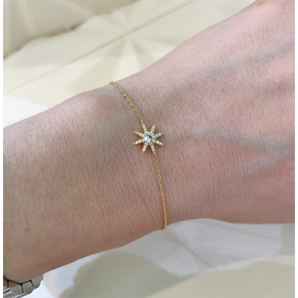 Pulsera Oro Estrella Little Details - PULSERAS