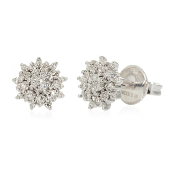 Pendientes Oro Y Diamantes Little Details - dormilonas