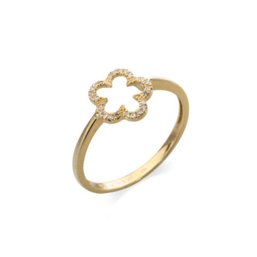 Anillo Oro Little Details - Talla Brillante