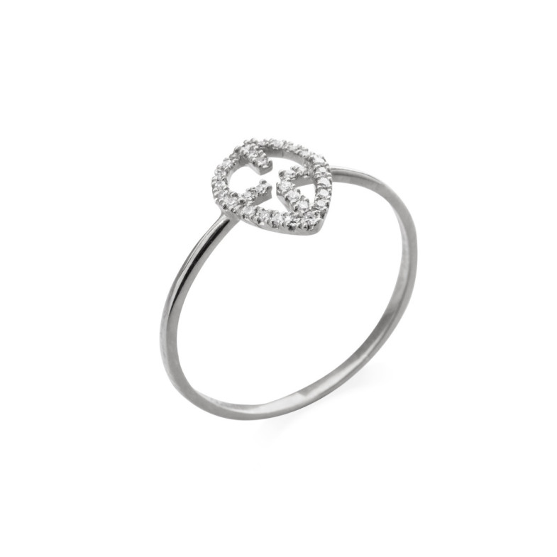 Anillo Oro Cruz Little Details - Bagues de diamant
