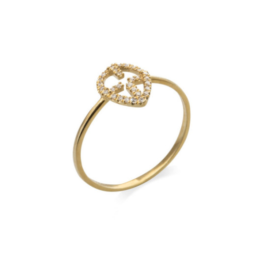 Anillo Oro Cruz Little Details - Génial