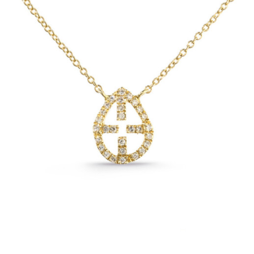 Piccoli dettagli Collana con croce in oro - Collane di diamante