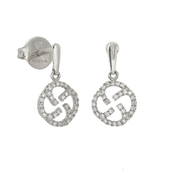 Pendientes Oro Sello Templario Little Details - court