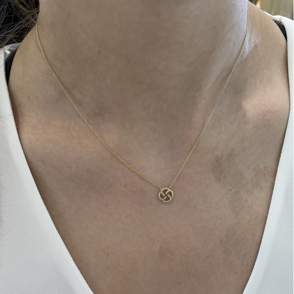 Collare oro Seal Templare piccoli dettagli - COLLANE
