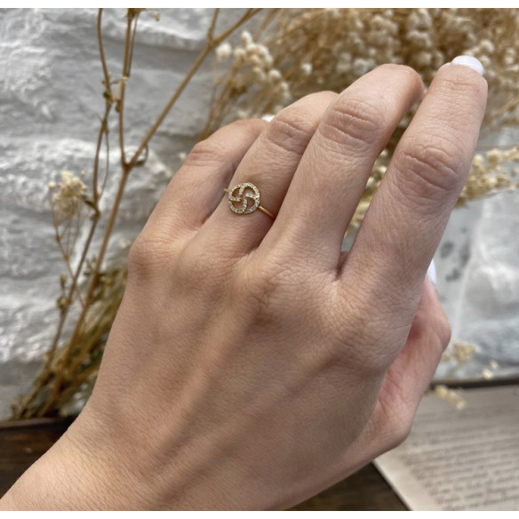 Anello di tenuta templare piccoli dettagli - Brillante