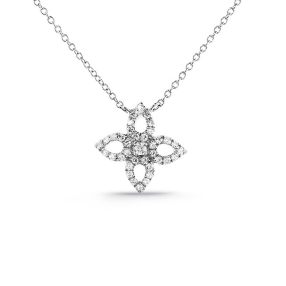 Collar Oro Flor Pico Little Details - Collares de Diamantes