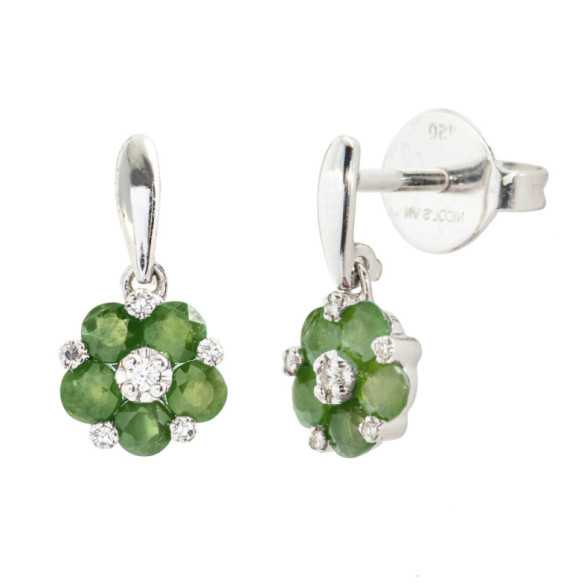 Pendientes Esmeraldas Mini Details - Smaragd-Ohrringe