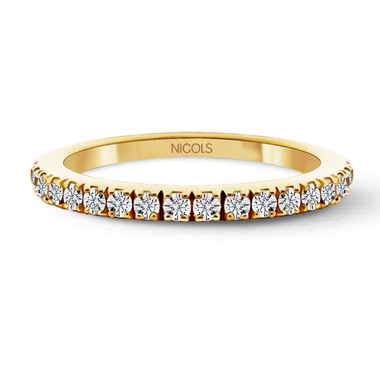 Anillo Diamantes Dafne Band - ANELLI