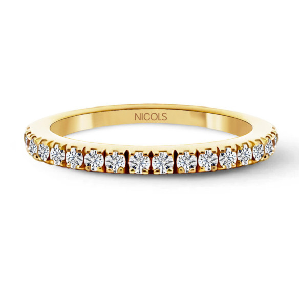 Anillo Diamantes Dafne Band - ANILLOS