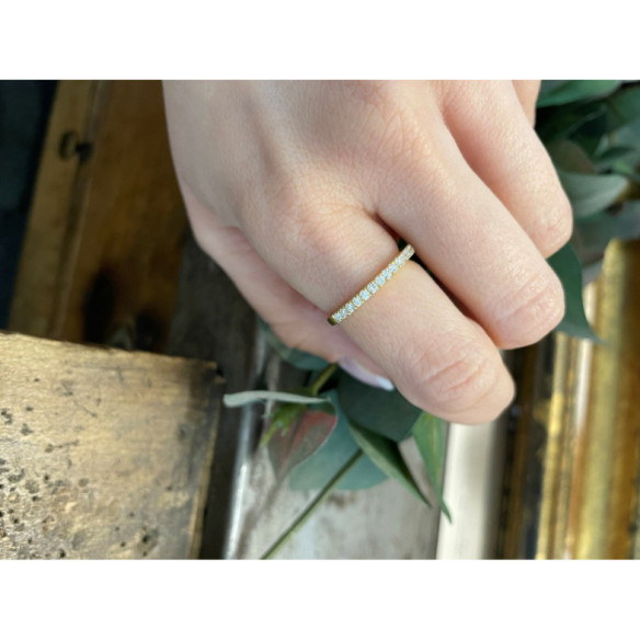Anillo Diamantes Dafne Band - ANILLOS