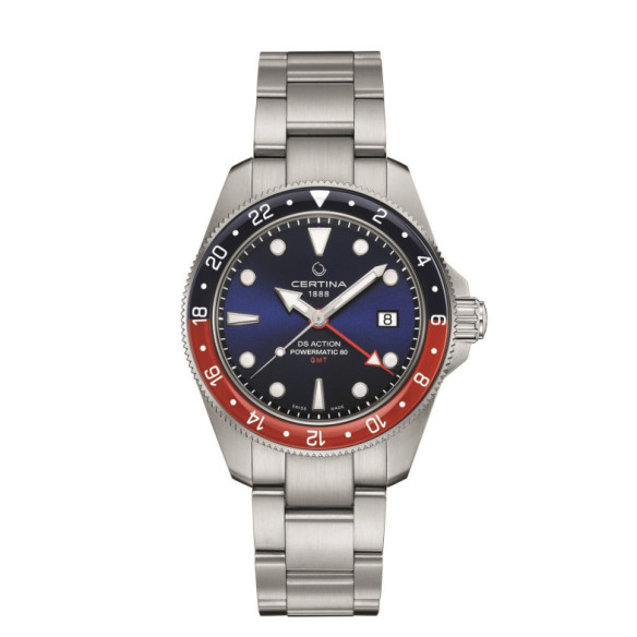 Certina Ds Action Gmt Powermatic 80 - Acção DS