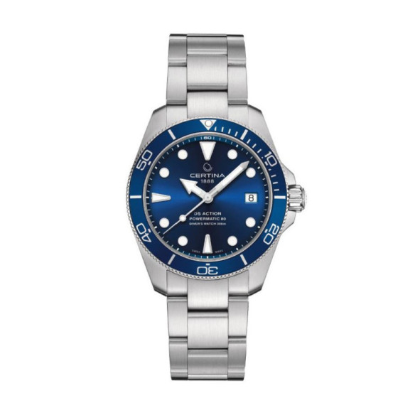 Certina Ds Action Diver 38Mm - Acção DS