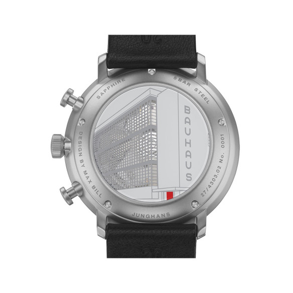 Junghans Max Bill Chronoscope Bauhaus - Junghans Max Bill
