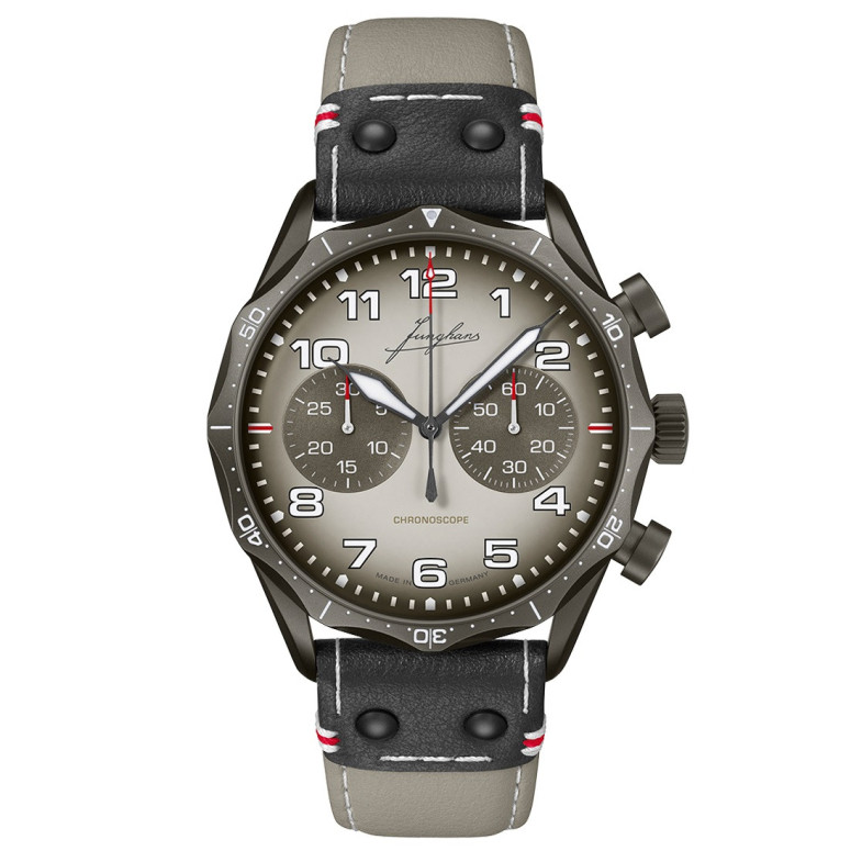 Junghans Meister Pilot Chronoscope Desert - Junghans Meister
