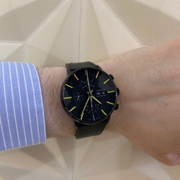 Junghans Form A Chronoscope Date English - Junghans Forma