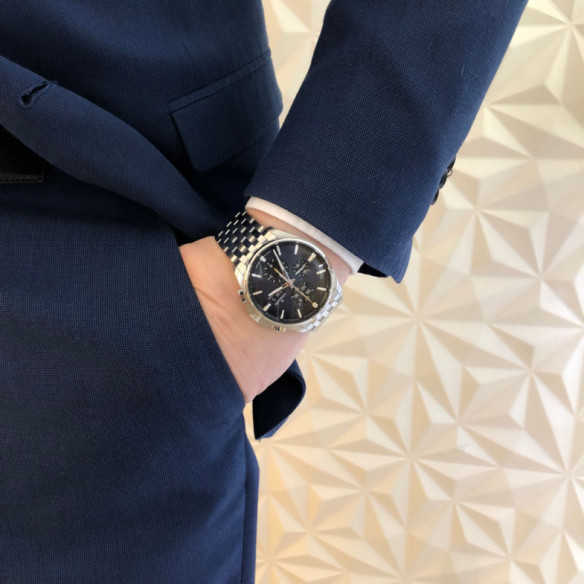 Junghans Meister S Chronoscope Anglais Date - Junghans Meister