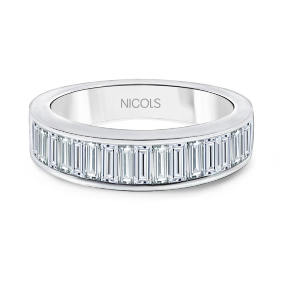 Anillo Alianza Abelia 1.40 - Talla Baguette
