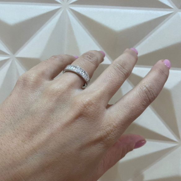 Anillo Alianza Abelia 1.40 - Talla Baguette