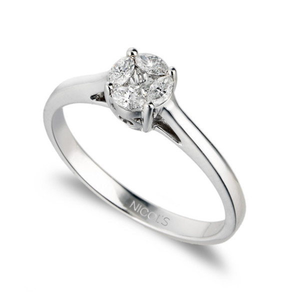 OLIVIA Diamond Ring 0.35 - Rings