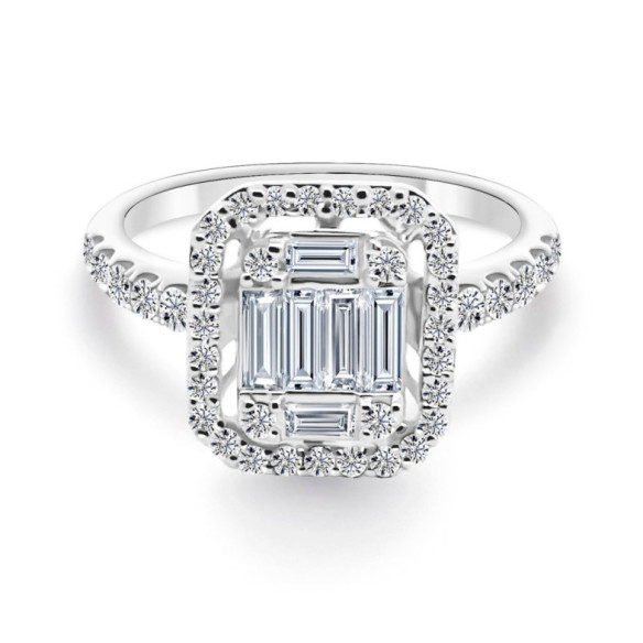Diamond Ring ANNIVERSARY WEDDING BAND - anniversary