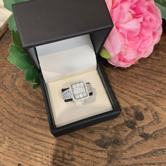 Fede nuziale anniversario anello di diamanti - ANELLI