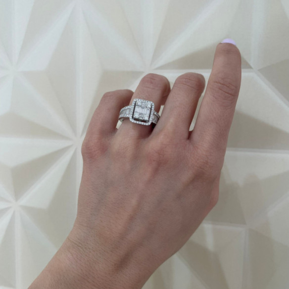 Jubiläum Diamant Ring Hochzeitsband - RINGE