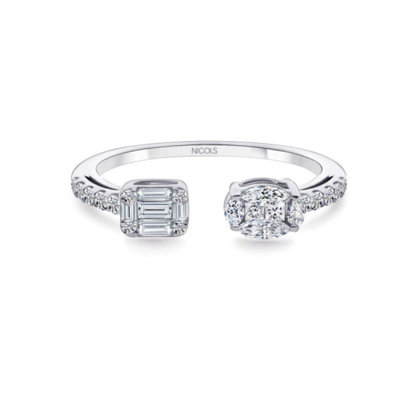 Diamond Passion Ring 0.50 - Carving baguette